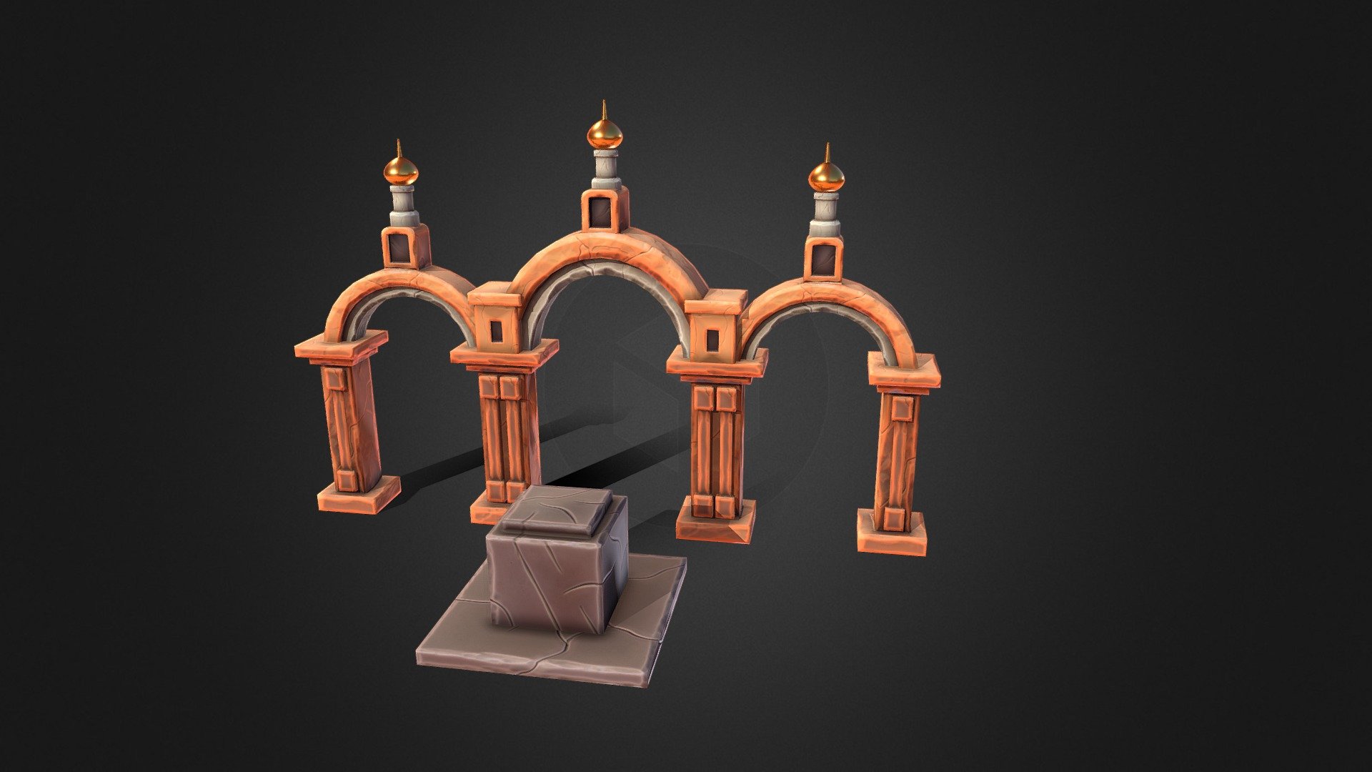 Cathedral Square - 3D model by Snowy0Panther [2ade645] - Sketchfab