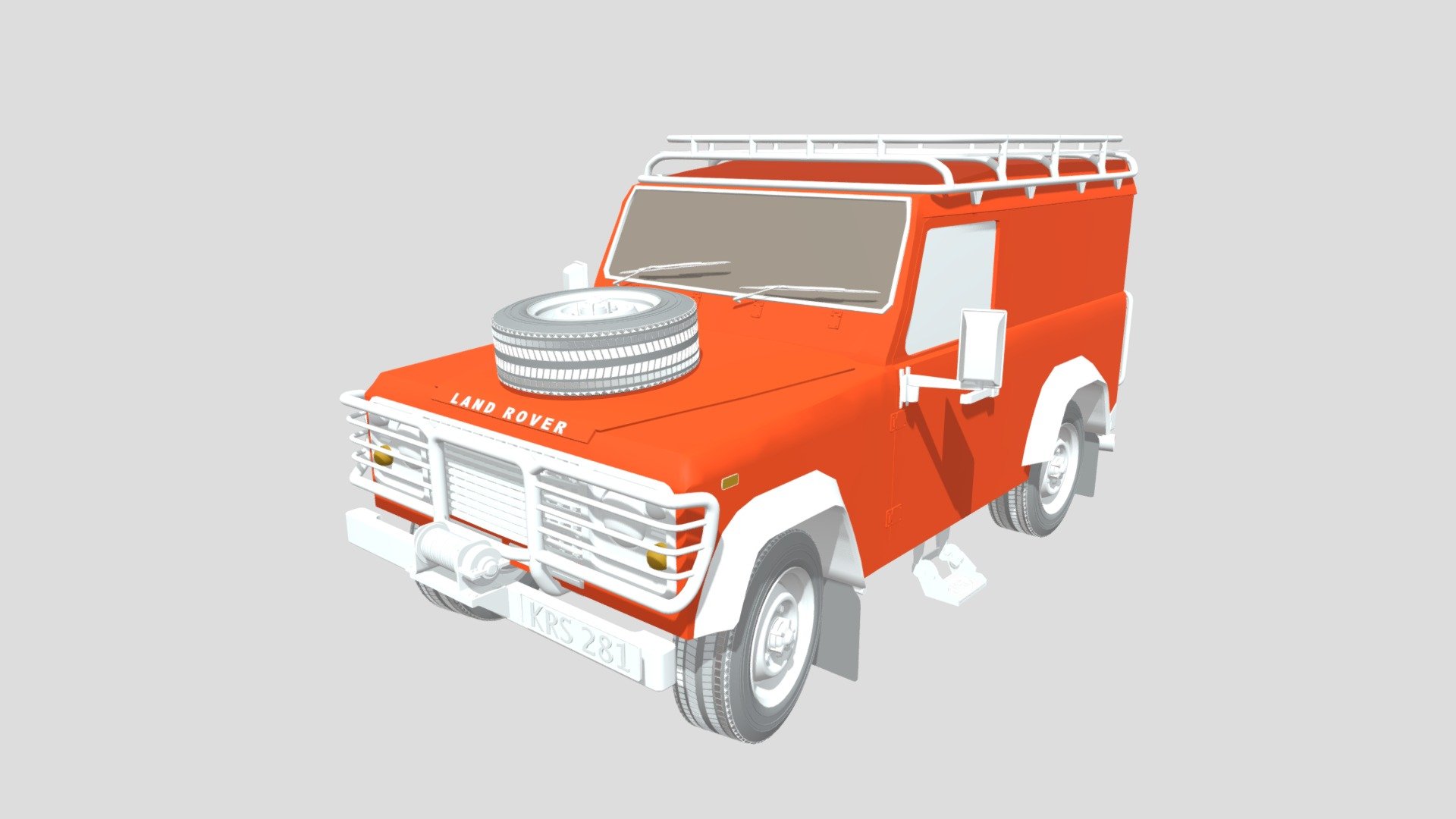 Land Rover - Download Free 3D model by 3d Chili Design (@3dchilidesign ...