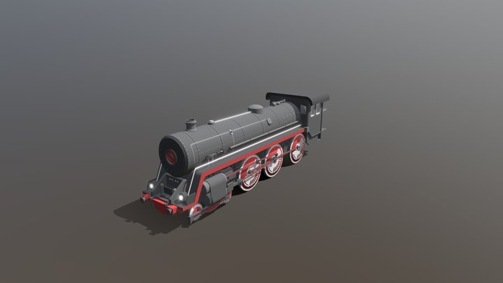 SteamTrainHW 3D Model