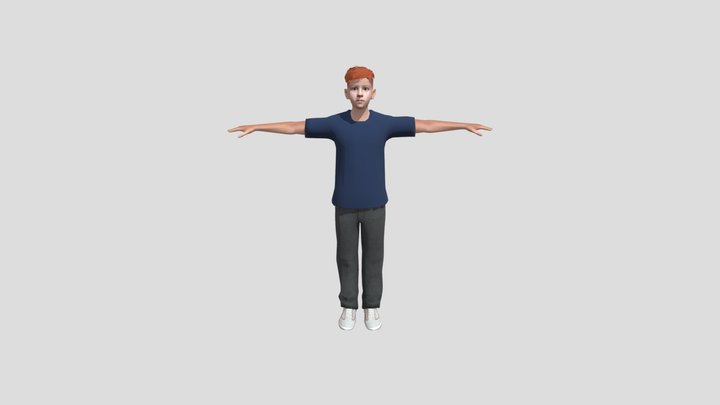 boy 3D Model