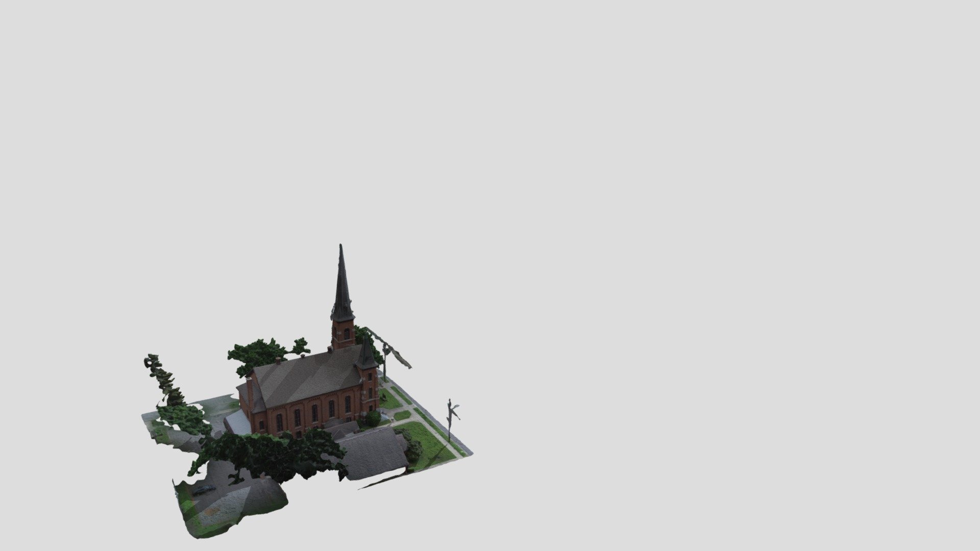 3D Model of Church