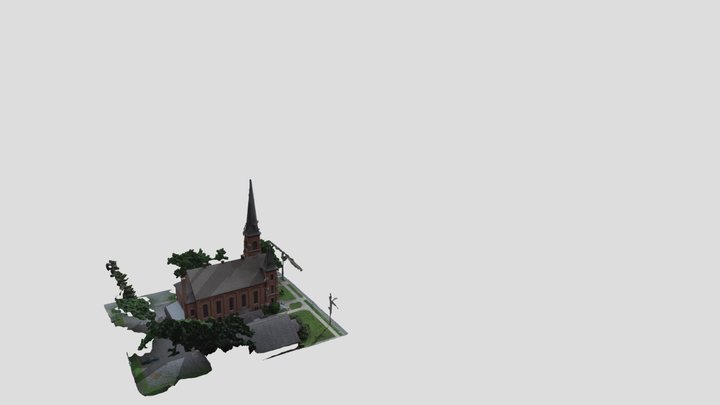 3D Model of Church 3D Model