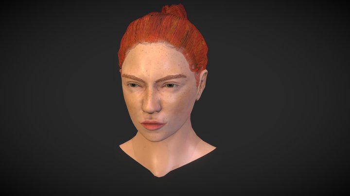 Advance Game Characters- Likeness Sculpt Bust 3D Model