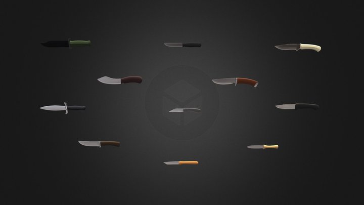 knifes 3D Model