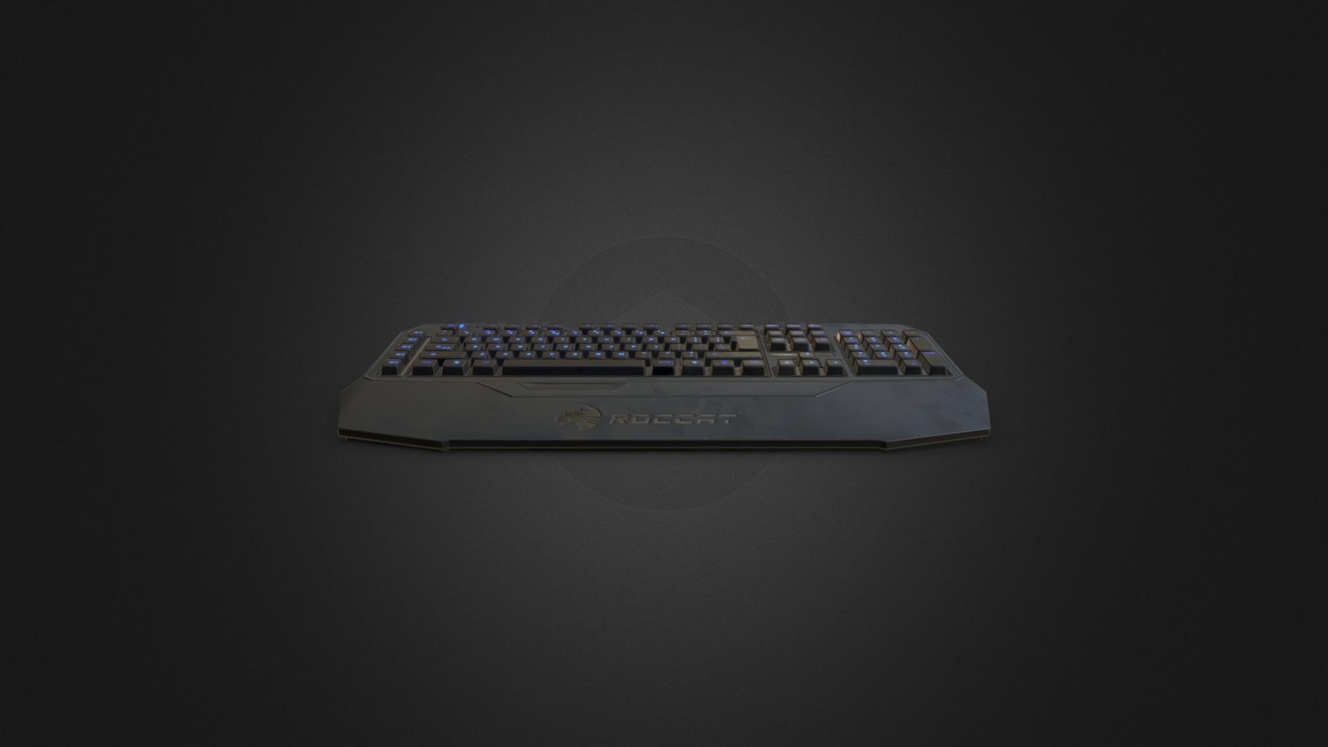 Roccat Gaming Keyboard Download Free 3D model by Andreas Hauber