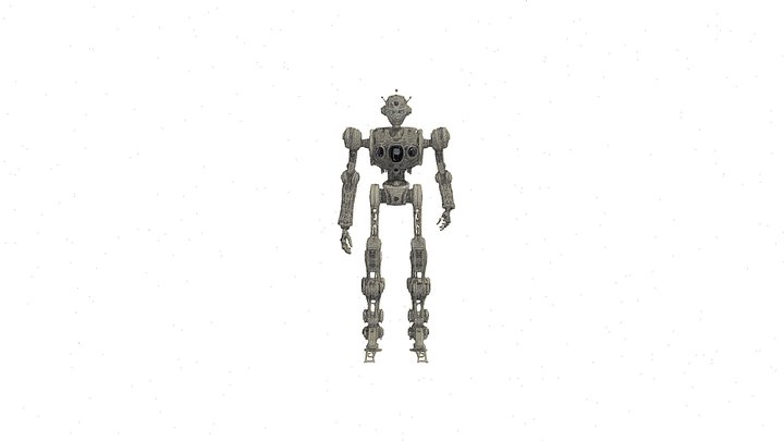 Victorian Textile Droid (VTD-01) 3D Model