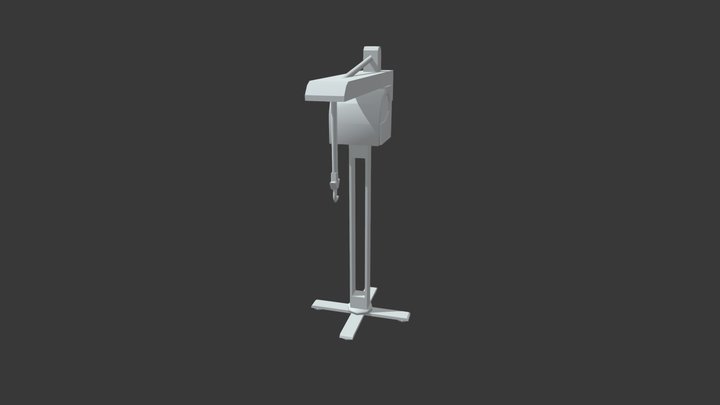 Toy crane 3D Model