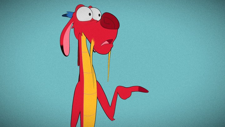 Mushu 3D Model