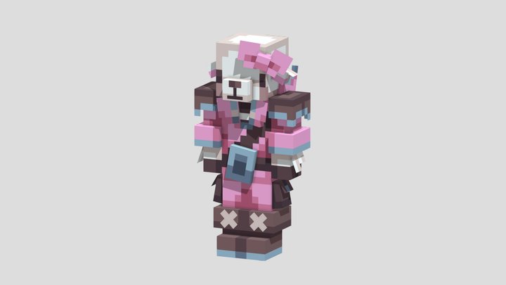 Wooly Adventurer (Hive Costume Concept) 3D Model