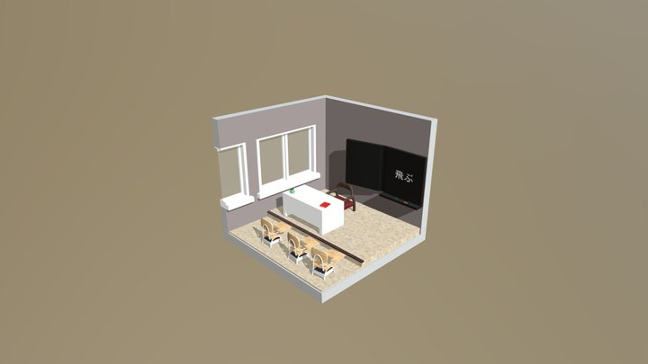 Peter Kollarcik's Classroom Reproduction 3D Model