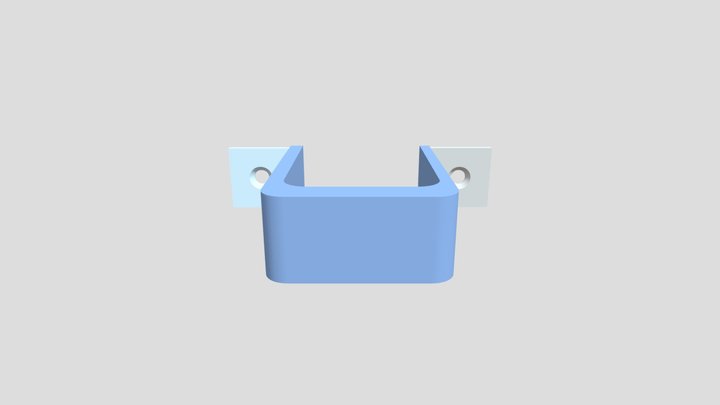 RC Car Motor Holder 3D Model
