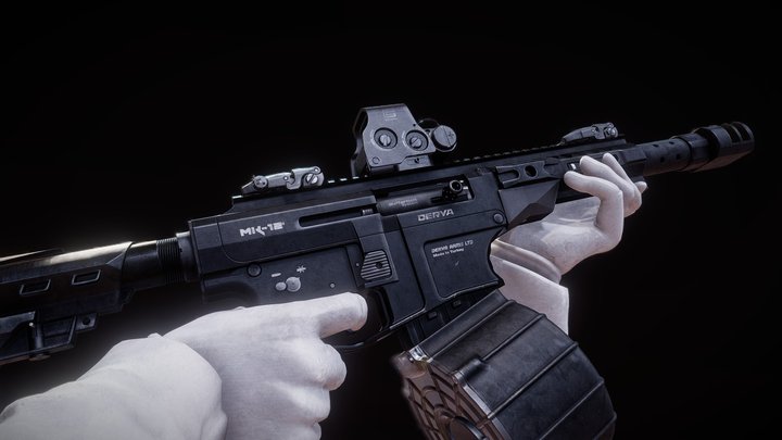 Derya MK-12 (Stalker: Anomaly MOD) 3D Model