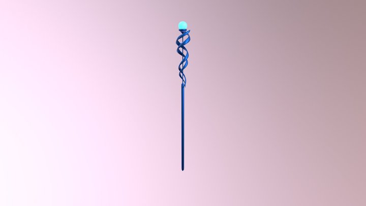 Delegate's Staff 3D Model
