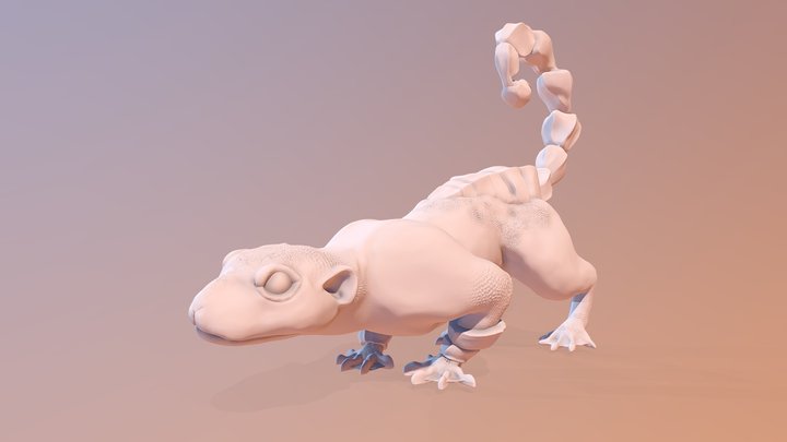 Creature Design Sculpt 3D Model