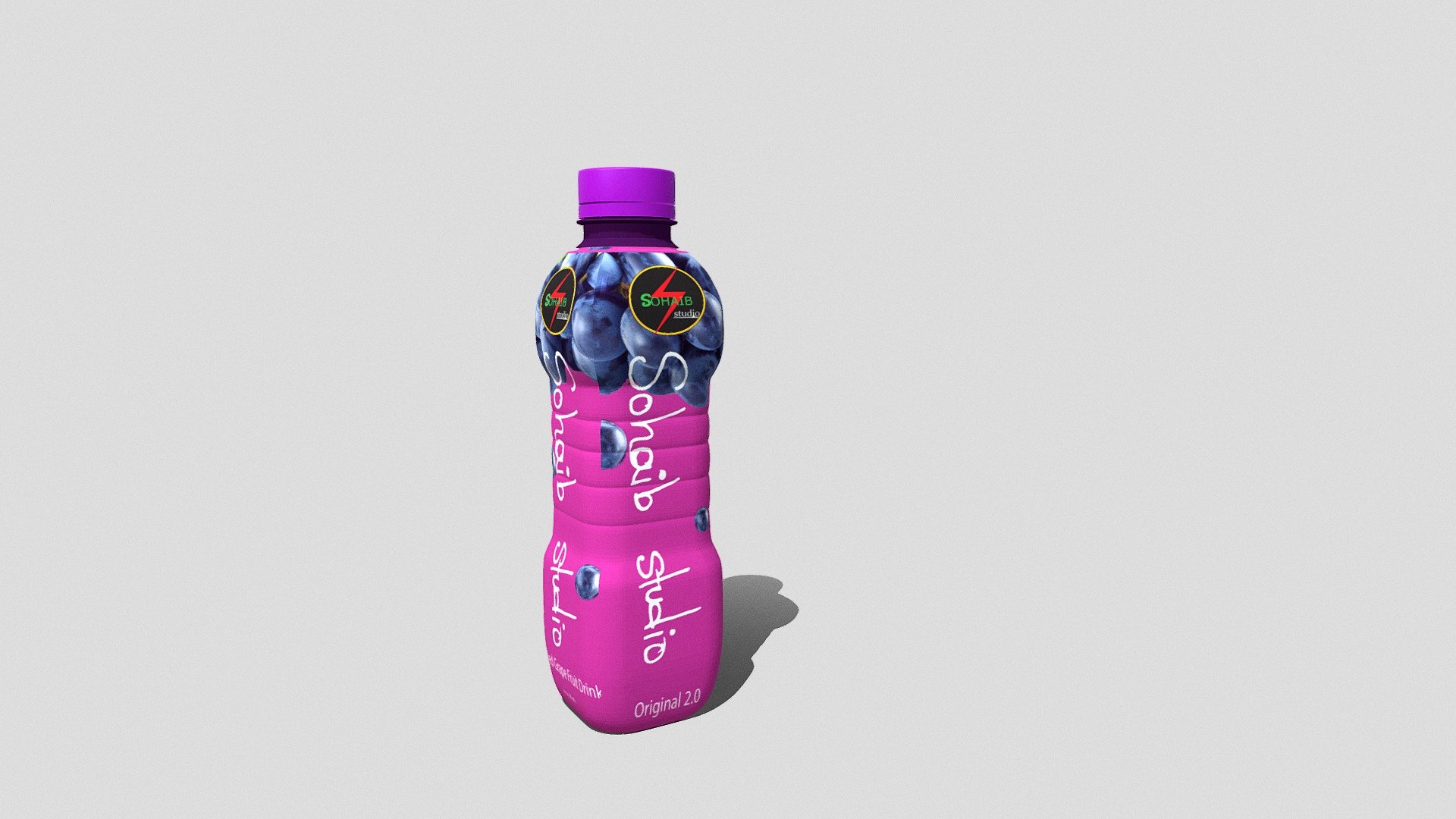 Pran Fruitika Grape Flavour - 3D model by Sohaib Studio (@sohaib2410 ...