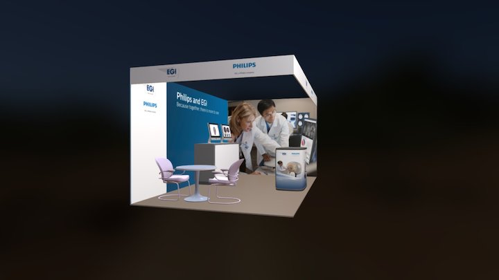 IEC2017 Booth 3D Model