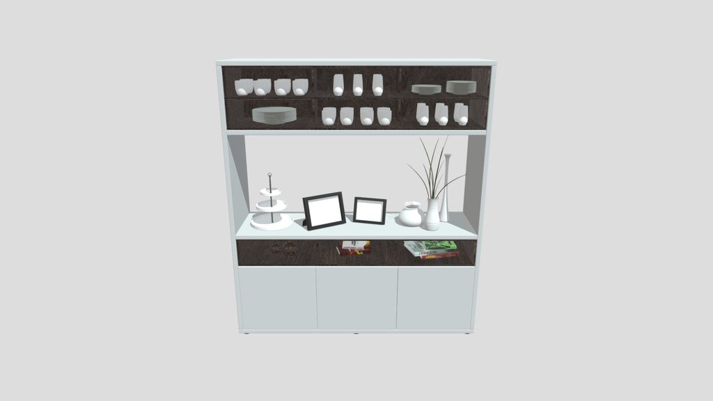 Cabinet With Decoration