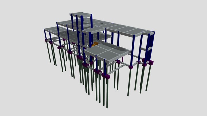 Edificio 3D 3D Model