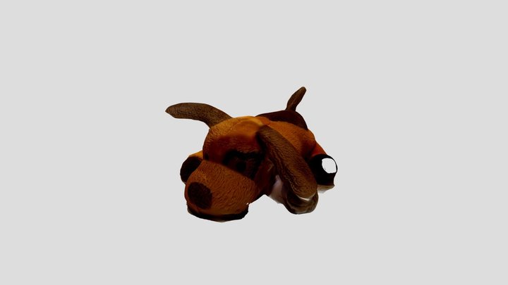 Stuffed puppy 3D Model