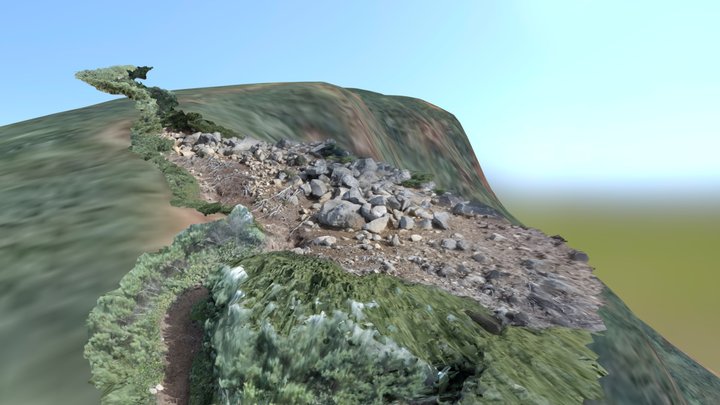 40 三段山分岐→三段山(7/11) 2025.9 – Free 3D Model STL