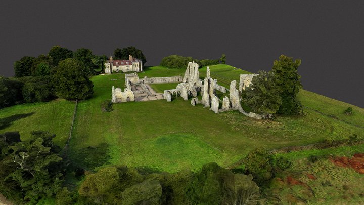 Bayham Old Abbey - Kent | UK 3D Model