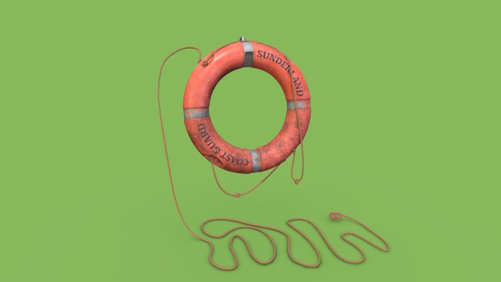 Perry Bouy Ring 3D Model