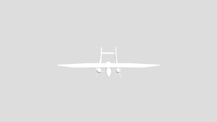 Aksungur İHA 3D Model