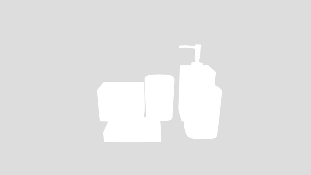 White Marble Bathroom Acessories