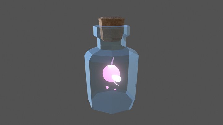 Zelda Bottle 3D Model
