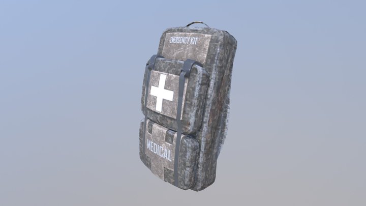 Medical BackPack 3D Model