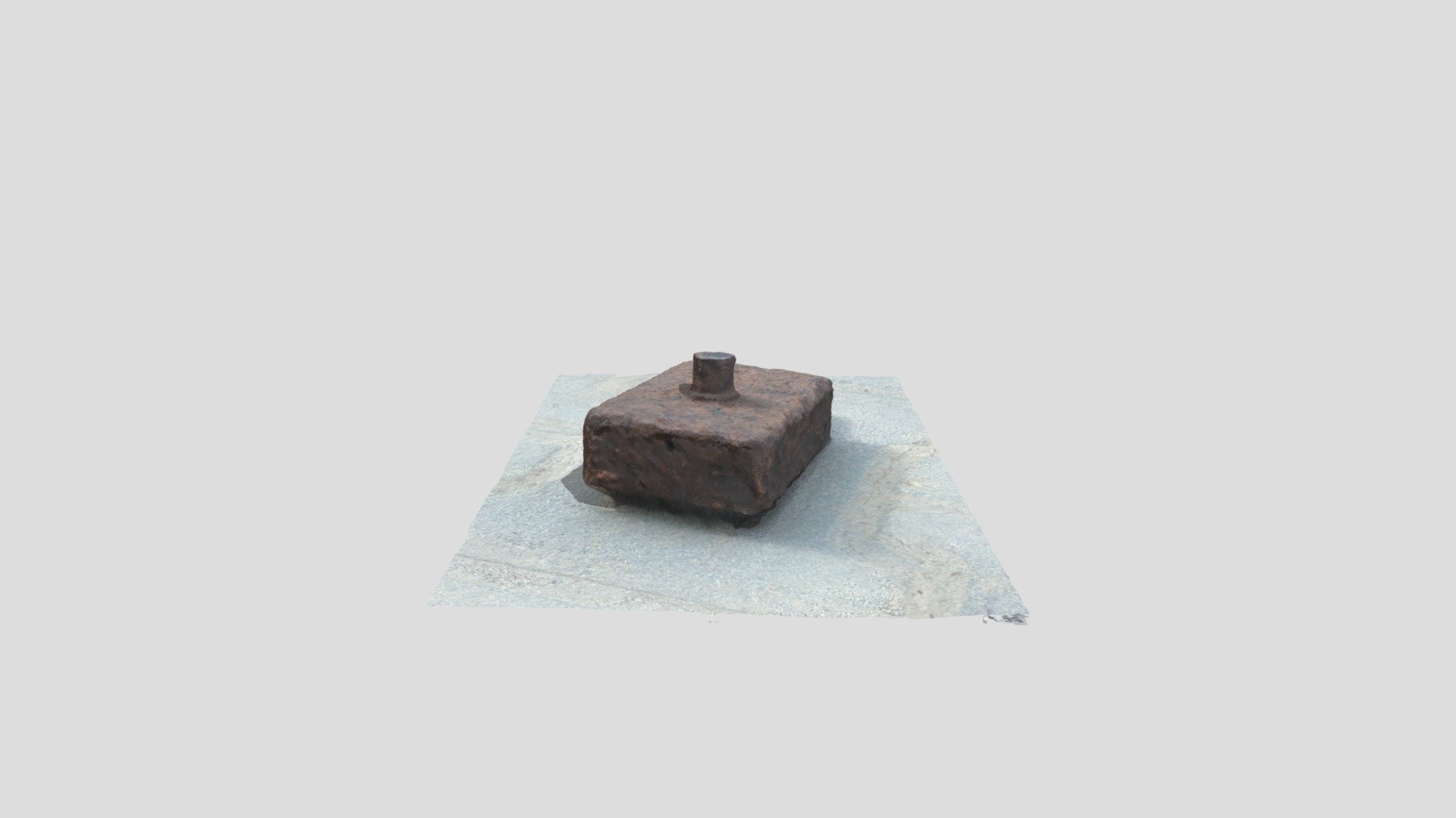 Rusted lock - 3D model by Jade Peckham (@jade.peckham) [2aee371 ...
