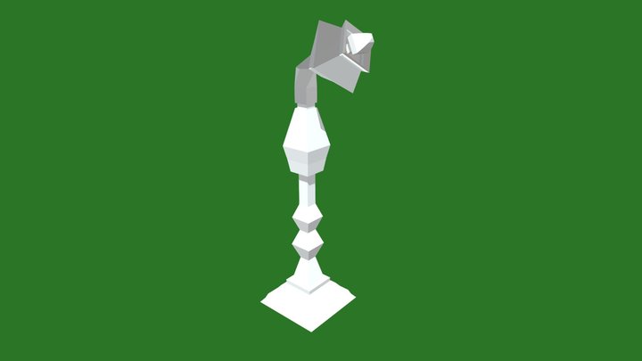 Lamp lowpoly 3D Model
