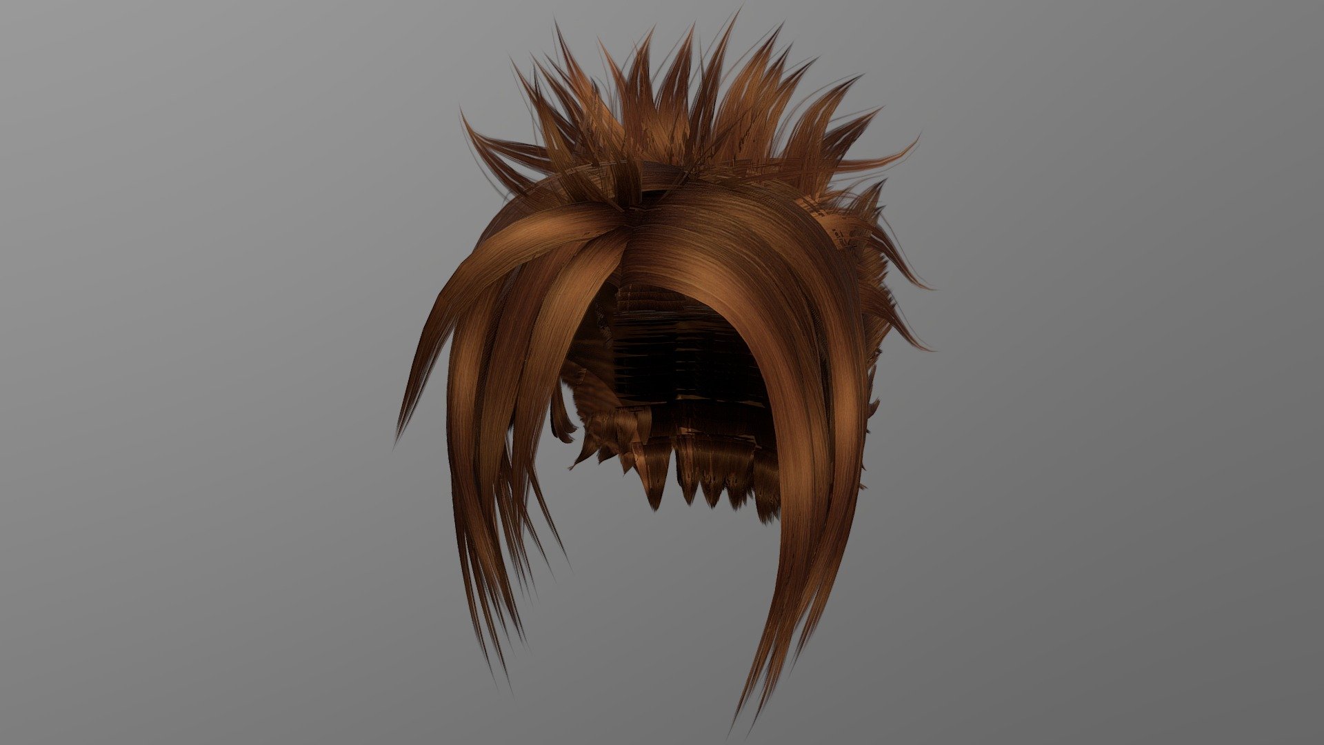 Anime Hair (Brown) - Buy Royalty Free 3D model by shimtimultimedia ...