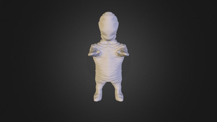 Scary Mummy 3D Model