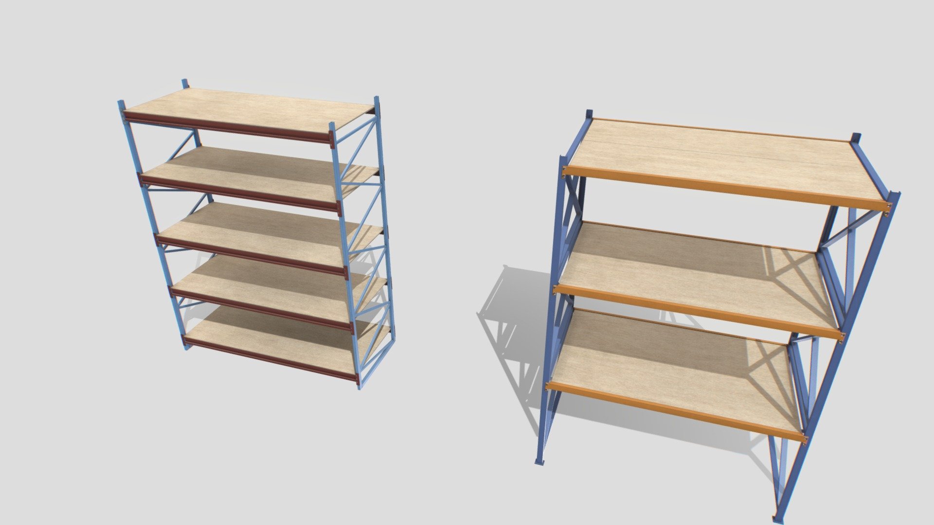 Industrial shelves 5