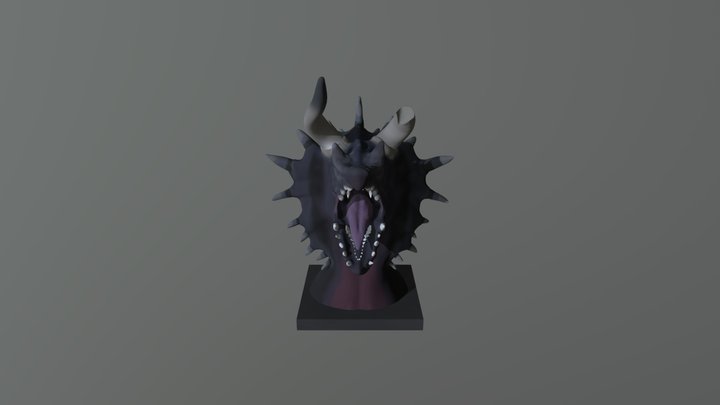Dragon Modelling Part 2 ( Texturing ) 3D Model
