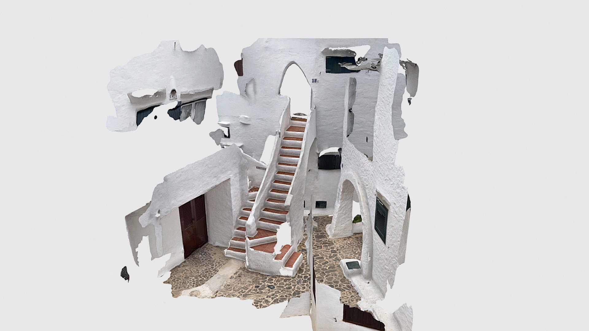 Menorca - Binibeca 3D scan