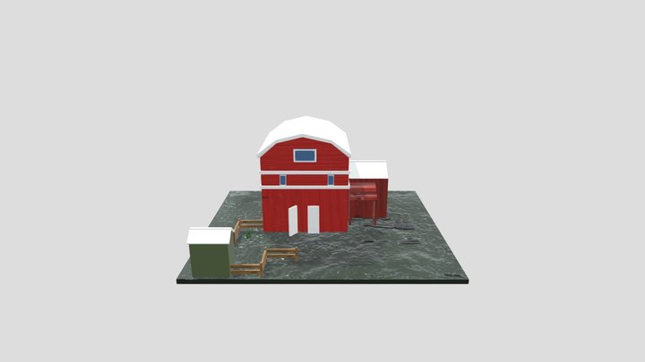 Celeiro Belessa Meu 3D Model
