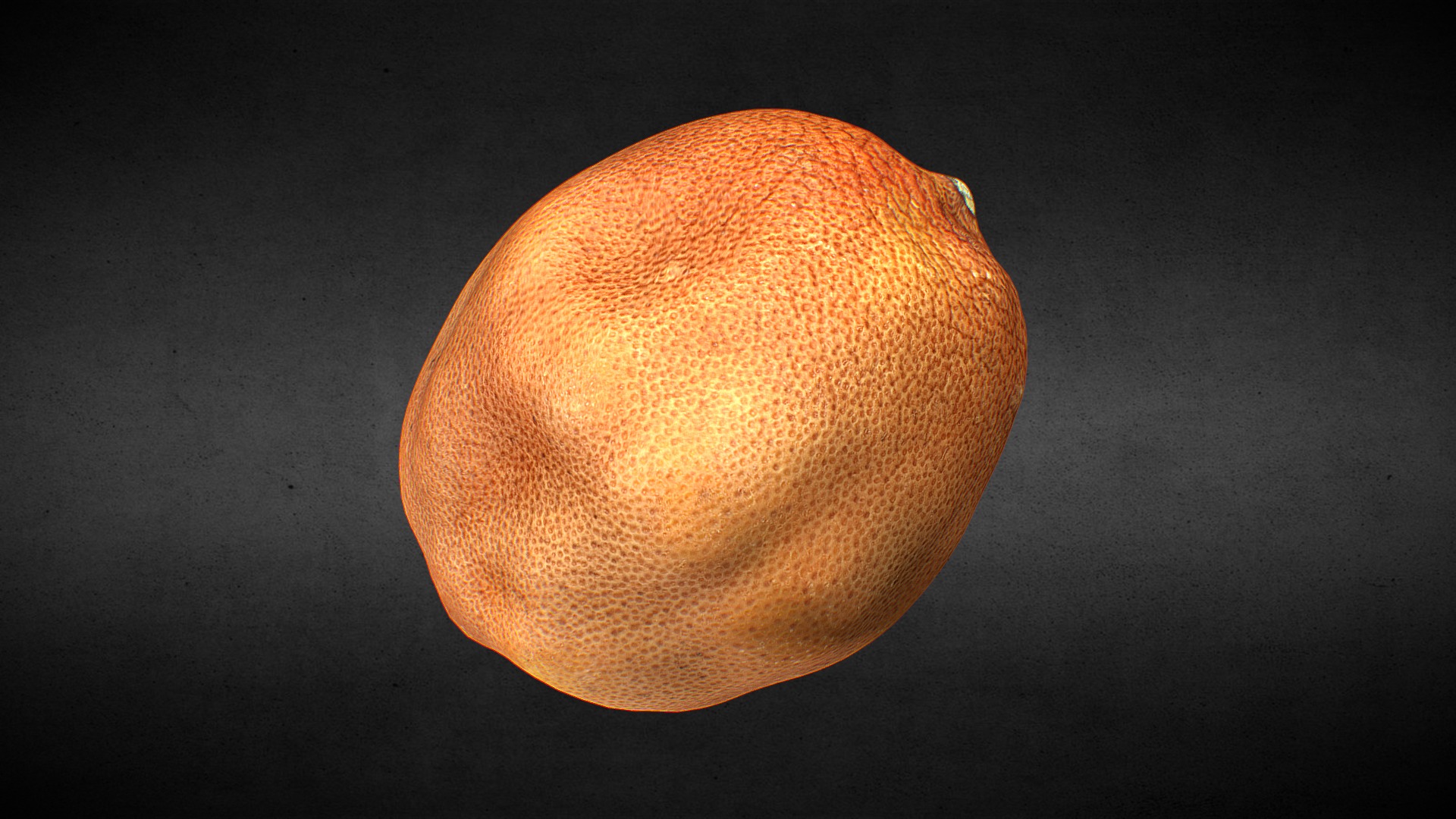 3D model Orange - This is a 3D model of the Orange. The 3D model is about a close up of a planet.