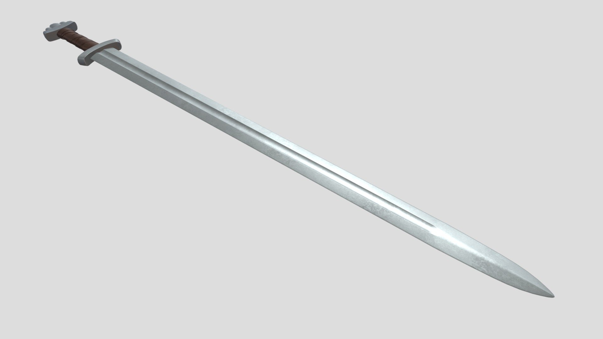 Medieval Viking Age Sword Middle-poly Game ready - Download Free 3D ...