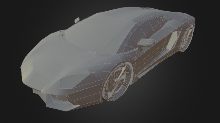 Lamboghini - Aventadore - 3D model by roonz10 [2af5e1b] - Sketchfab