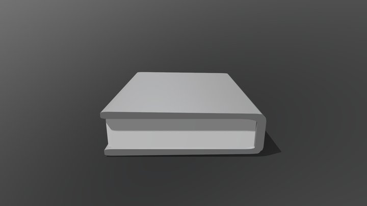 Old Book Prop 3D Model