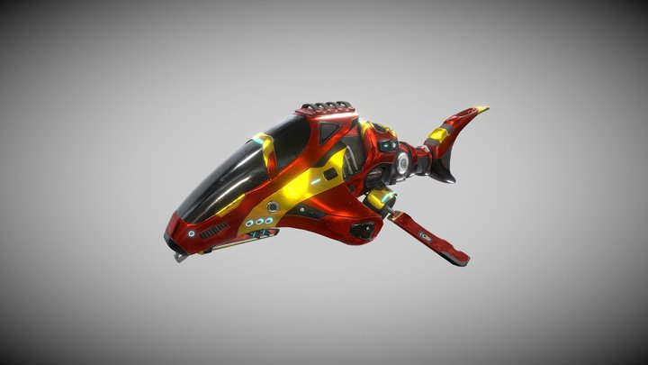 Reef Racer 3D Model