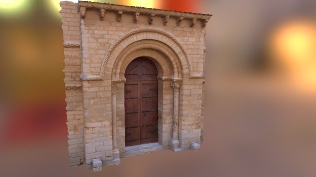 Fromista Portada 3D Model