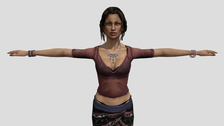 Cynthia Velasquez - Silent Hill 4 3D Model