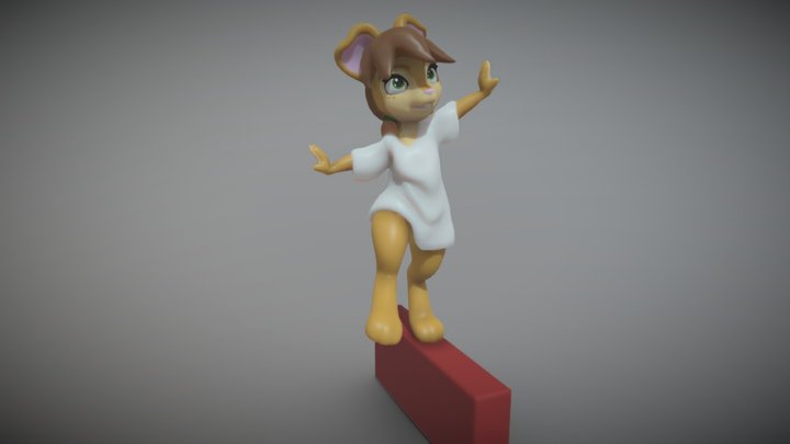 Mouse [Rigging test][WIP] 3D Model