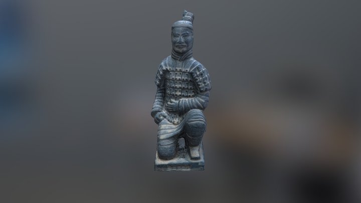 Guerrero de Terracota 3D Model
