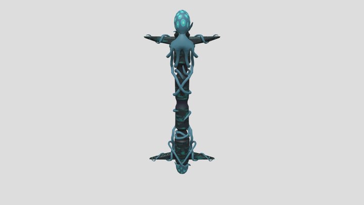 DualSaberSquid 3D Model