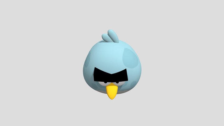 Angry birds Tony 3D Model