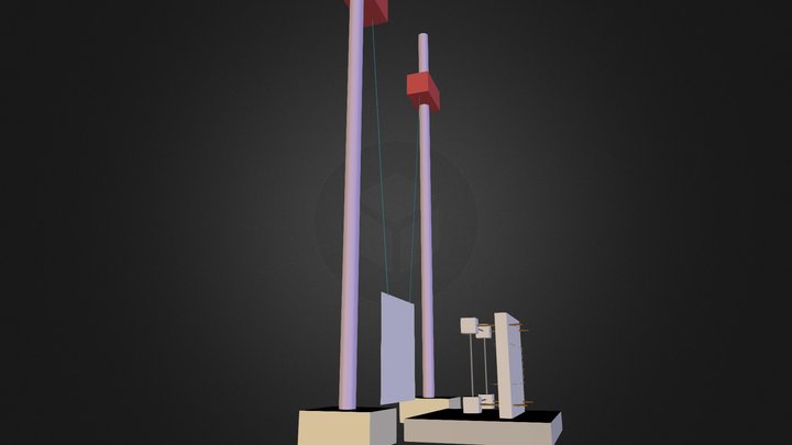 Ionocraft Slinger 3D Model